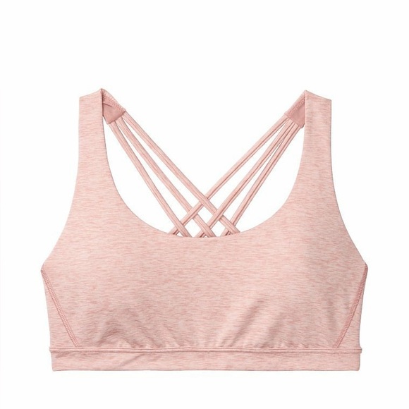 🔴Victoria Secret Pink Strappy Sports Bra - Picture 2 of 6